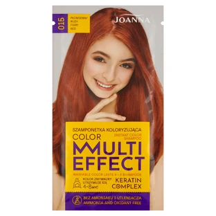 Shampoo Joanna Multi Effect Colour 015 Pomienny Rudy, 35g
