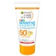 Garnier Ambre Solaire, Loción Solar Infantil SPF50+, de rápida absorción, resistente al agua, 50ml