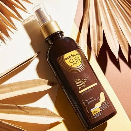 Gerovital Huile solaire SPF15, 150ml, Farmec
