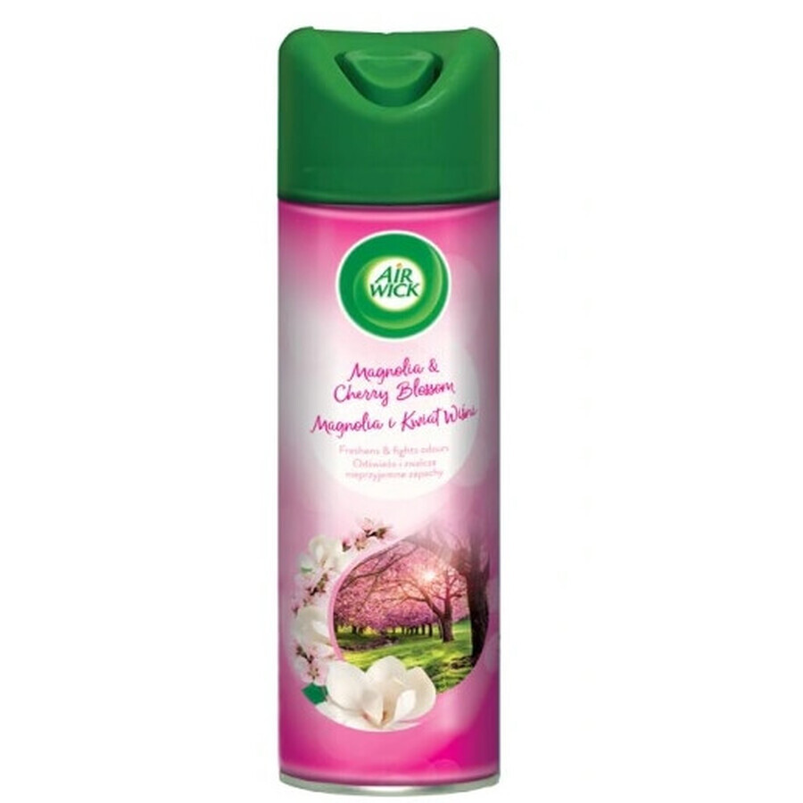 Air Wick Aerosol Air Freshener Spray Magnolia și floare de vin 300 ml