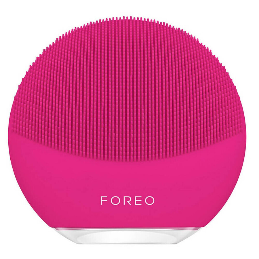 Foreo Luna Mini 3 Brosse nettoyante sonique pour le visage avec effet de massage Fuchsia