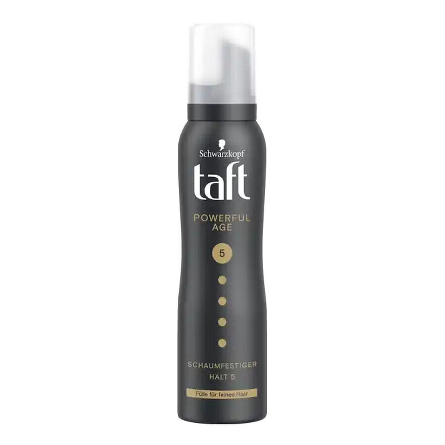 Taft, Power Age Keratin 5, mousse capillaire, 150ml