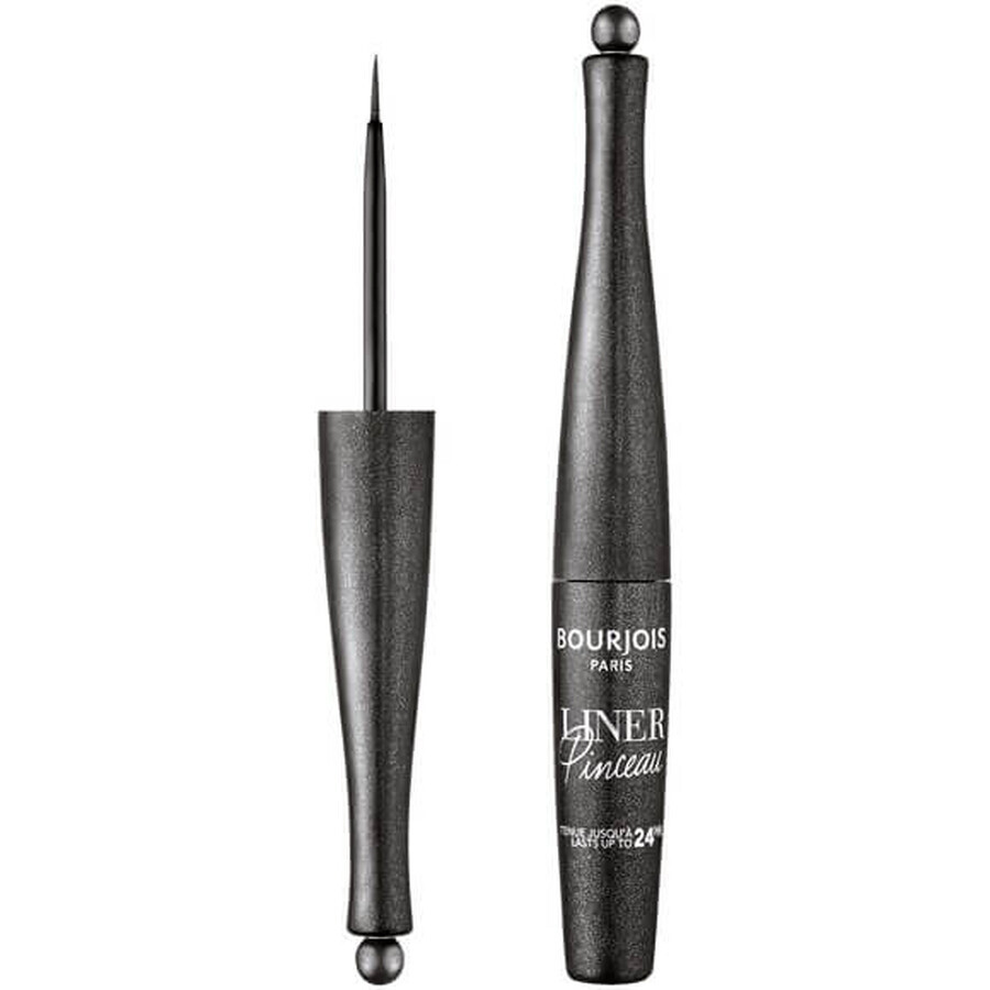 Bourjois Liner Pinsel Eyeliner Pinsel mit Stick 08 Noir Surrealiste, 2.5ml
