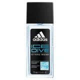 Déodorant pour le corps avec le parfum Adidas Ice Dive, 75ml