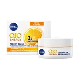 Nivea Q10 Plus C Rejuvenecida + Pena Energy Skin Crema de Día Antiarrugas SPF15, 50ml