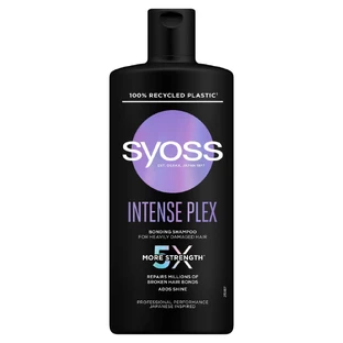 Syoss Shampooing Intense Plex pour cheveux très abîmés, 440ml