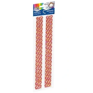 Self-adhesive diamonds GR-DS81-6 red-gold
