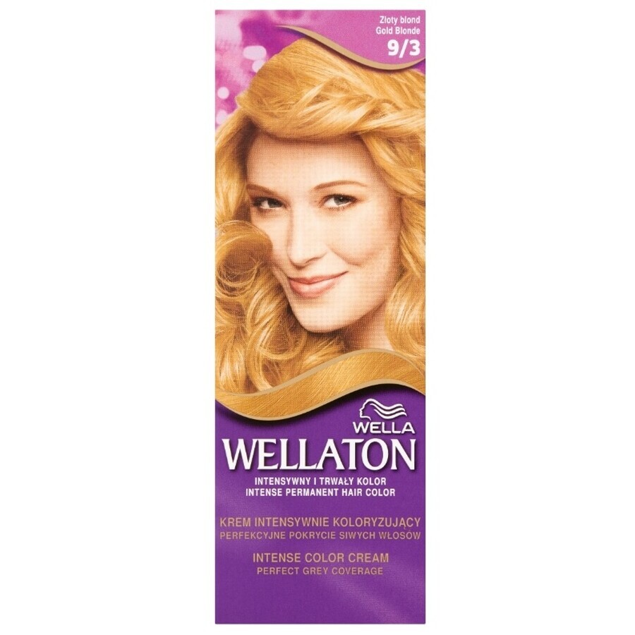 Buy Wellaton Intensive Coloring Cream 9/3 Golden Blonde Wellaton Intensive Coloring Cream 9/3 Golden Blonde