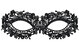 Obsessive A710 Masque noir pour les yeux
