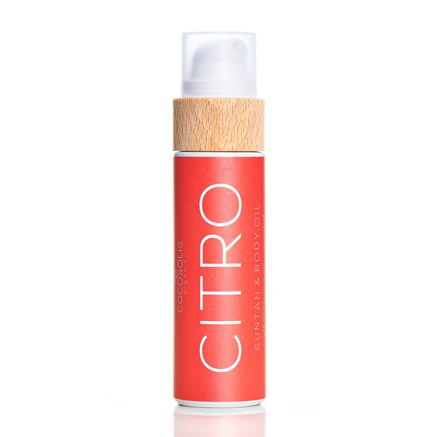 Citro tanning body oil, 110 ml, Cocosolis