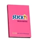 Stickn, self-adhesive notepad, 100 sheets, dark pink neon