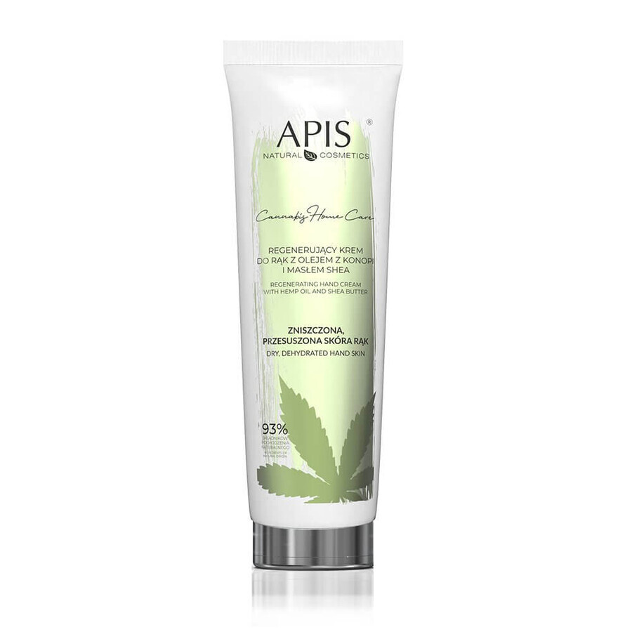 Apis Cannabis Home Care Wound Cream cu ulei de cânepă și unt de shea, 100ml