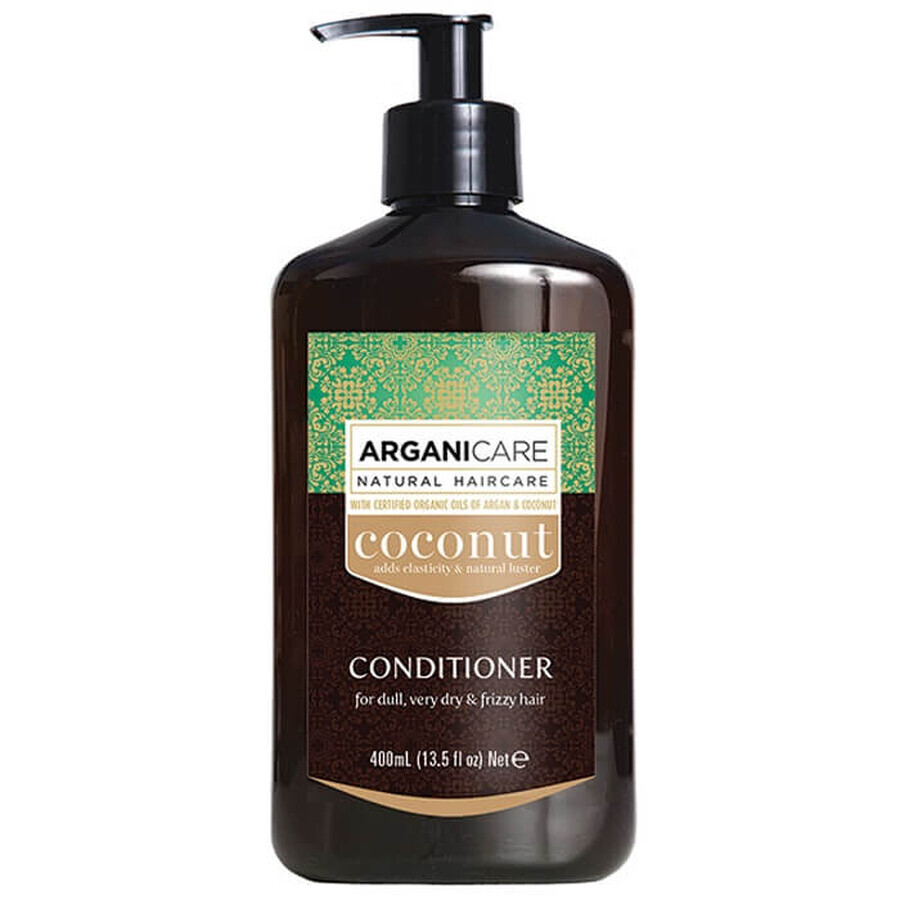 Arganicare Balsamo al cocco per capelli molto secchi e danneggiati, 400ml