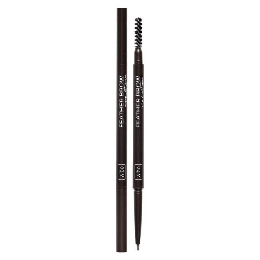 Wibo Feather Brow Creator Eyebrow Creator with dark brown brush