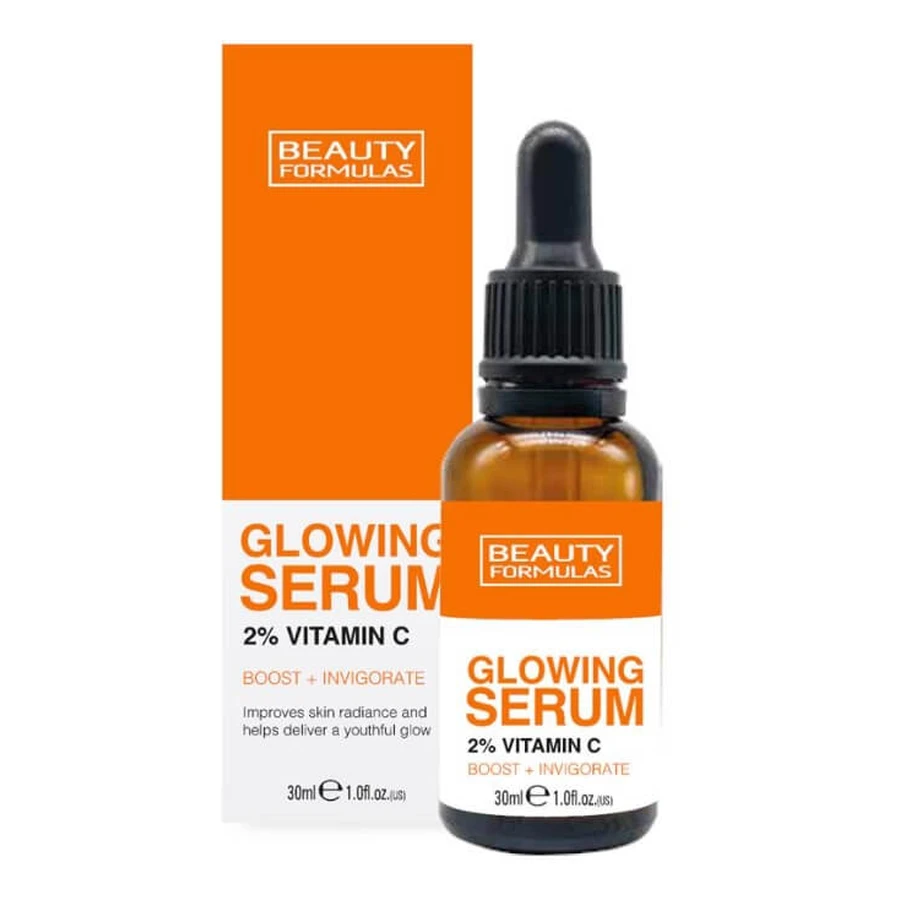 Beauty Formulas Aufhellendes Gesichtsserum 2% Vitamin C, 30 ml