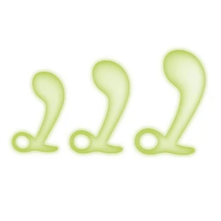 Whipsmart Juego de encaje para ejercicios de próstata con ventilación oscura Blanco, 1 ud.