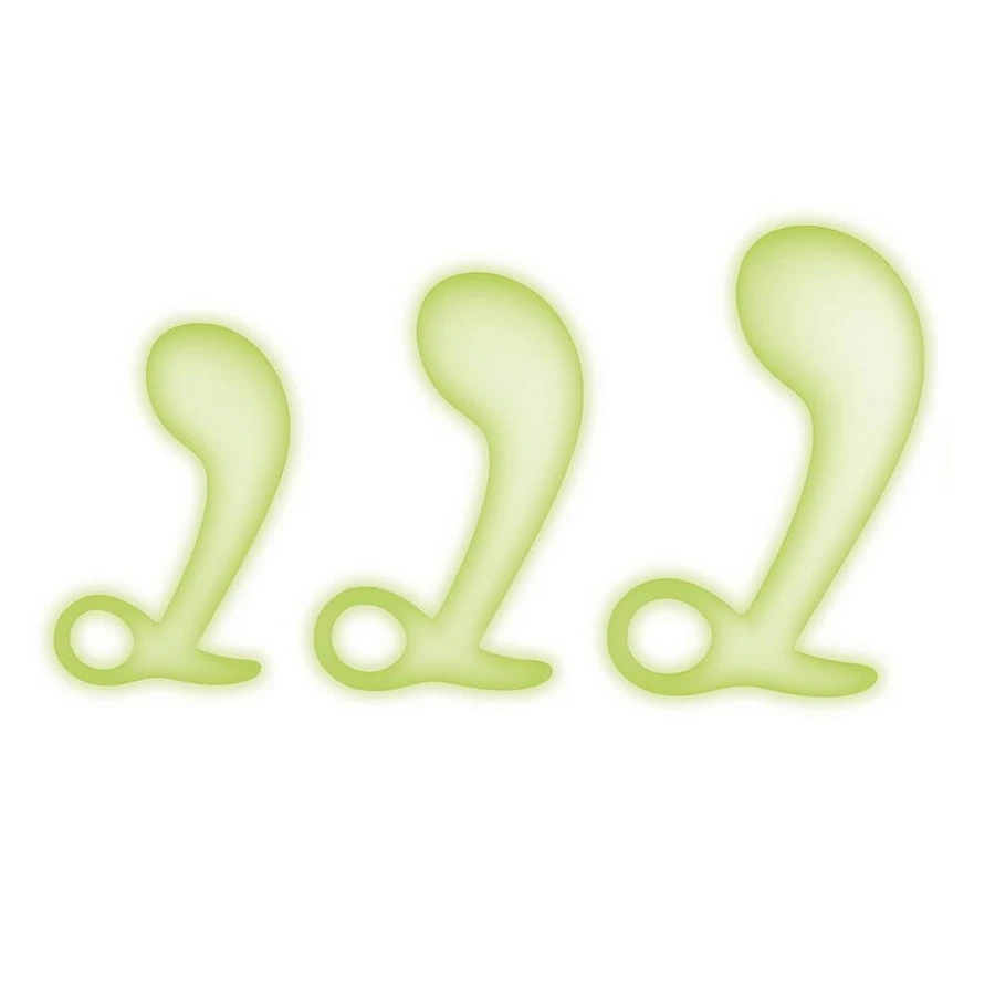 Whipsmart Juego de encaje para ejercicios de próstata con ventilación oscura Blanco, 1 ud.