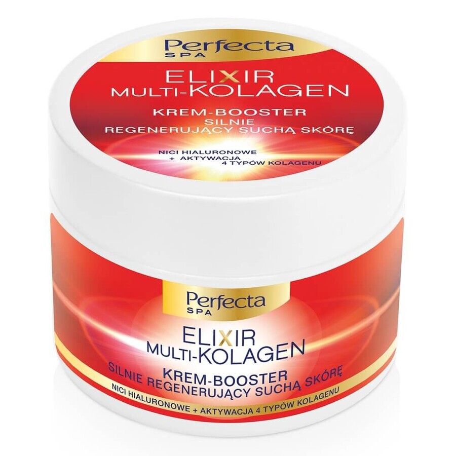 Perfecta Elixir Multi-Kolagen Elixir Multi-Kolagen crème-booster régénération puissante de la peau sèche, 225ml