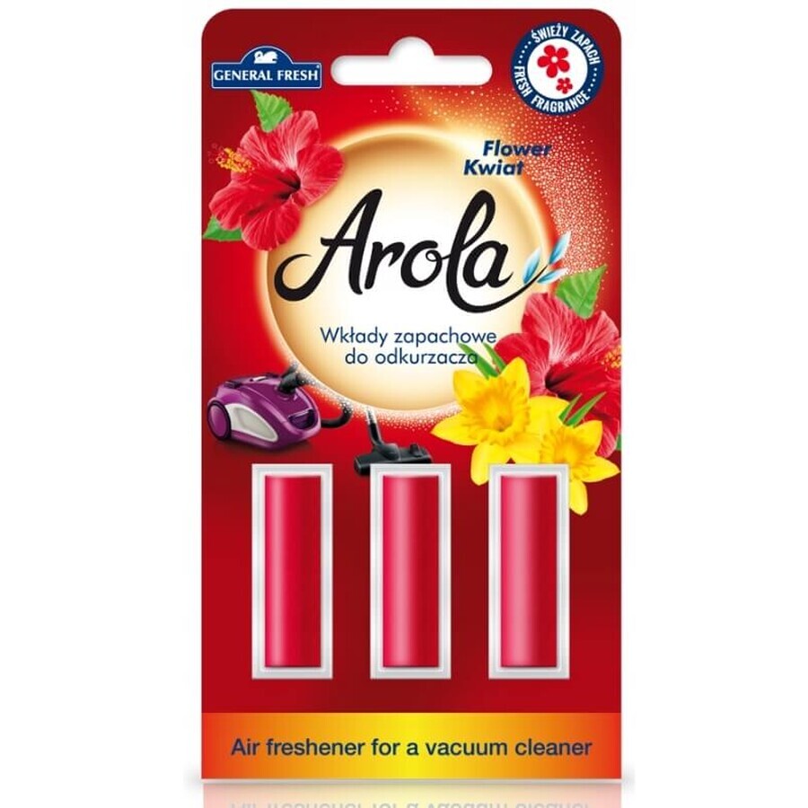 Buy Cartridges for vacuum cleaner General Fresh scented Flower, 3 pieces Cartridges for vacuum cleaner General Fresh scented Flower, 3 pieces