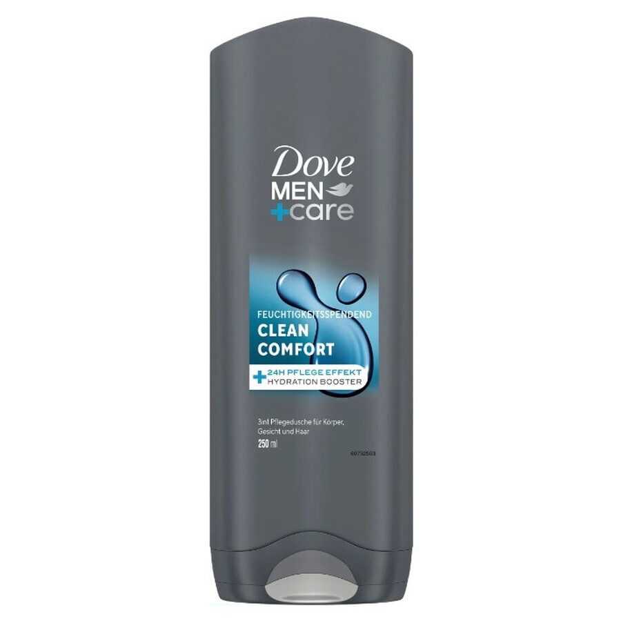 Dove, Clean Comfort, shower gel, 250ml