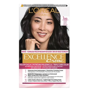 L'Oreal Paris Excellence Creme Colour 100 Black