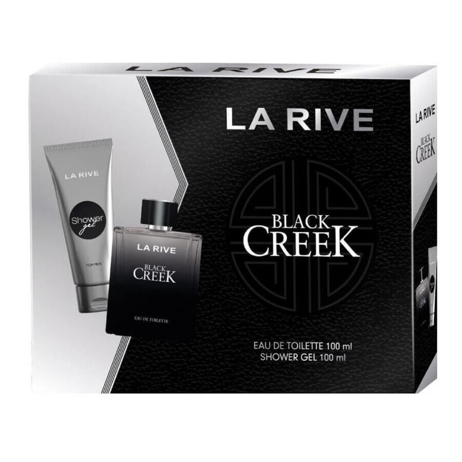 La Rive Black Creek Toilet water set, 100ml + shower gel, 100ml