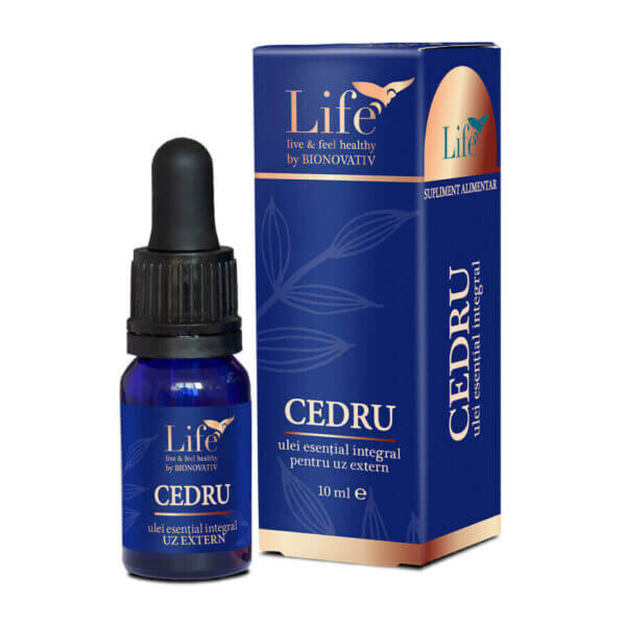 Buy Cedar essential oil, 10 ml, Bionovativ Cedar essential oil, 10 ml, Bionovativ