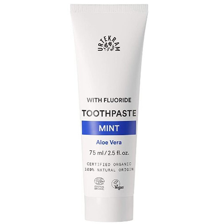 Urtekram, Peppermint Toothpaste, 75ml
