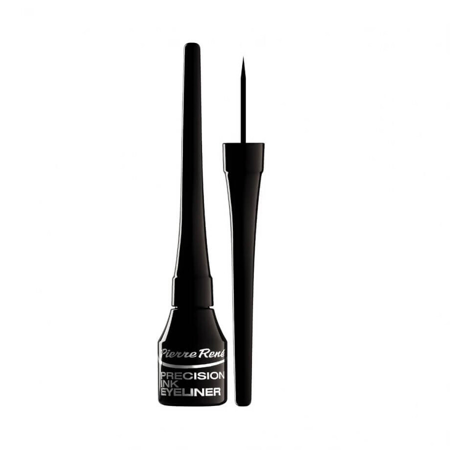 Pierre Rene Precision Ink Eyeliner Pencil Eyeliner 01 Schwarz, 3ml