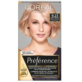 L Oreal Paris Preference, Hair Color 9.23 Santa Monica