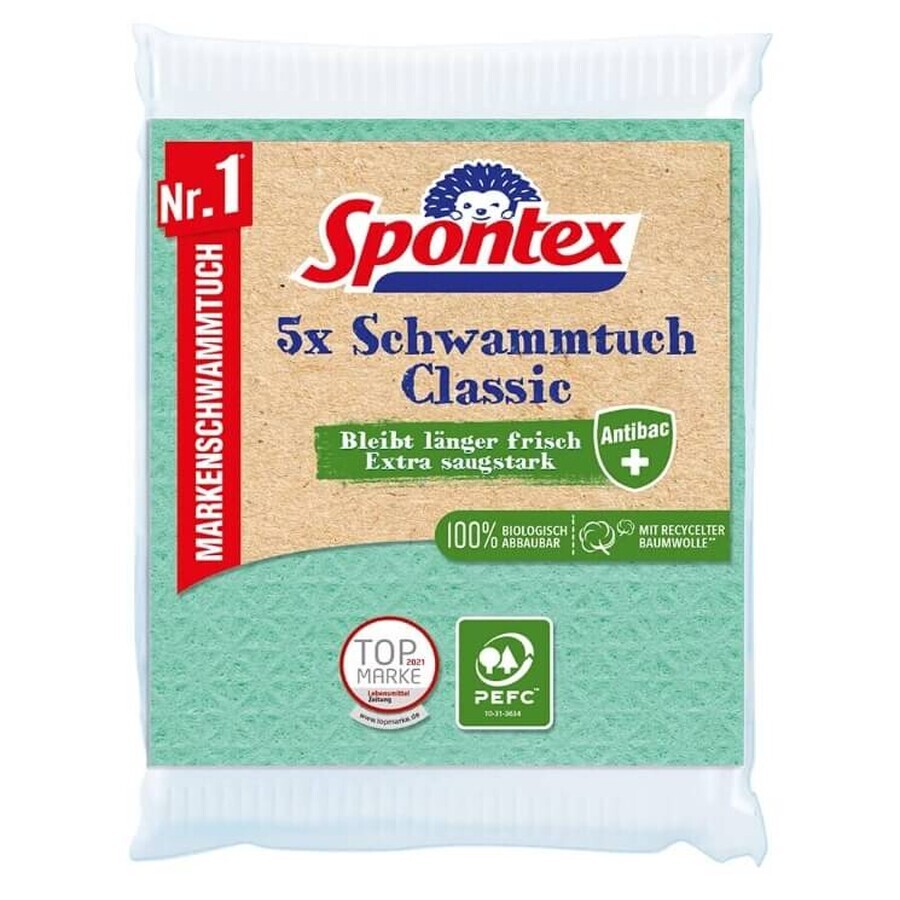 Spontex, Classic, servilletas, 5 unidades