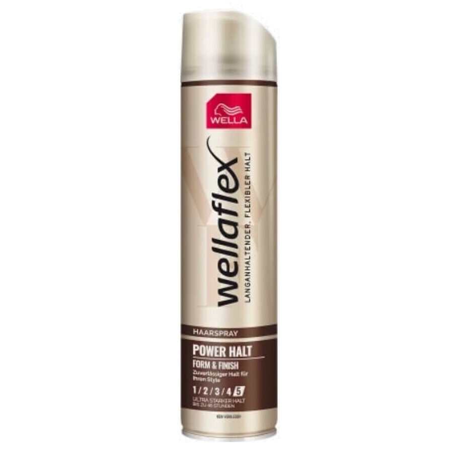 Wellaflex, Form amp; Finish Spray para el cabello, 250 ml