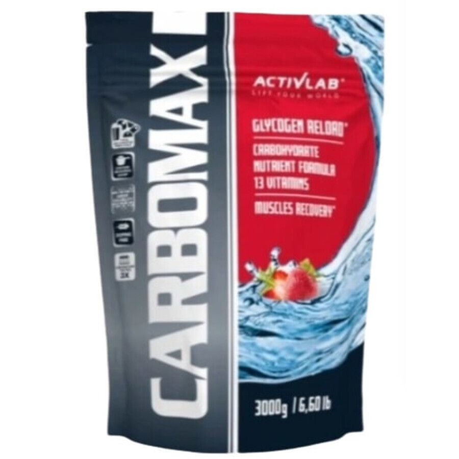 CarboMax Energy Power Dynamische Erdbeere, 3000g