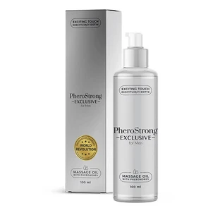 PheroStrong Exklusiv für Männer Pheromon Massageöl, 100ml
