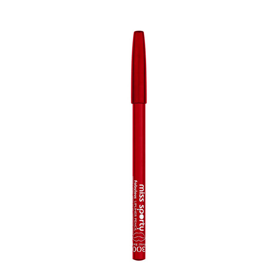 Winkel op Miss Sporty Fabulous Lipliner Potlood 300 Levendig Rood, 4ml Miss Sporty Fabulous Lipliner Potlood 300 Levendig Rood, 4ml