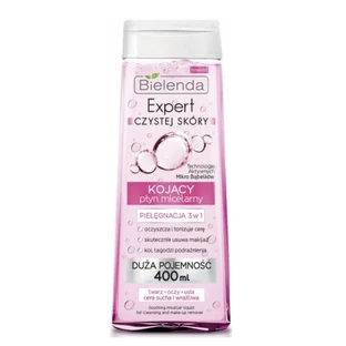 Bielenda Loción Micelar Expert Piel Limpia, 400 ml
