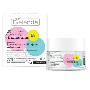 Bielenda Beauty Molecule Molekulare Synbiotische Ultra-Feuchtigkeitscreme, 50ml