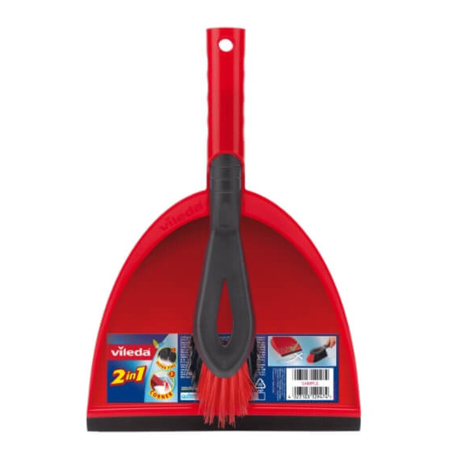Vileda 2-in-1 vacuum cleaner and sweeper
