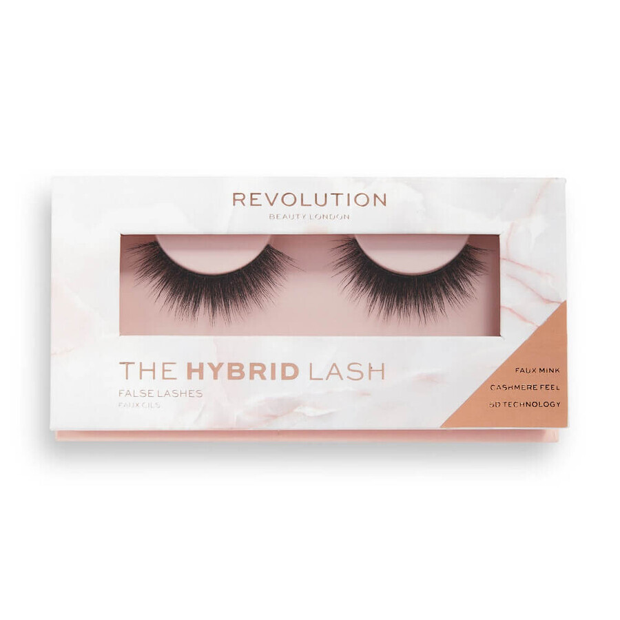 Acquista Makeup Revolution The Hybrid Lash False Lashes 5D Coppia di ciglia finte su una striscia Makeup Revolution The Hybrid Lash False Lashes 5D Coppia di ciglia finte su una striscia