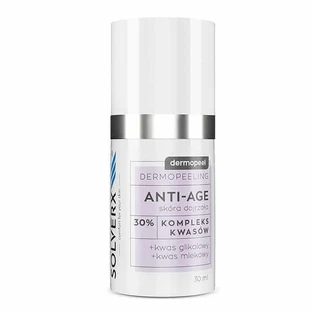 Solverx Dermopeel Peeling à l'acide glycolique 30%, 30ml