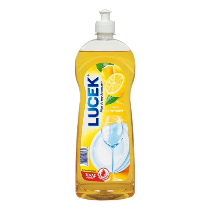 Buy Lucek, Dishwashing Liquid, lemon, 1 l Lucek, Dishwashing Liquid, lemon, 1 l