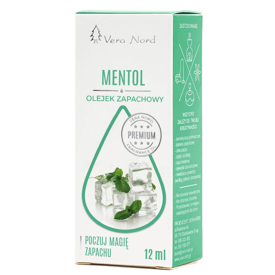 Aceite perfumado Vera Nord Mentol, 12ml