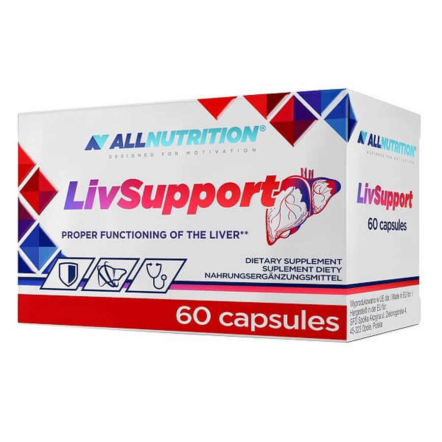 Allnutrition, Livsupport, 60 gélules