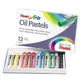 Pentel, Lápices pastel al óleo, 12 colores