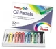 Pentel, Lápices pastel al óleo, 12 colores