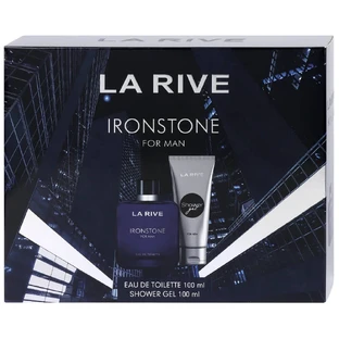 La Rive Ironstone voor mannen Set eau de toilette 100ml + douchegel 100ml