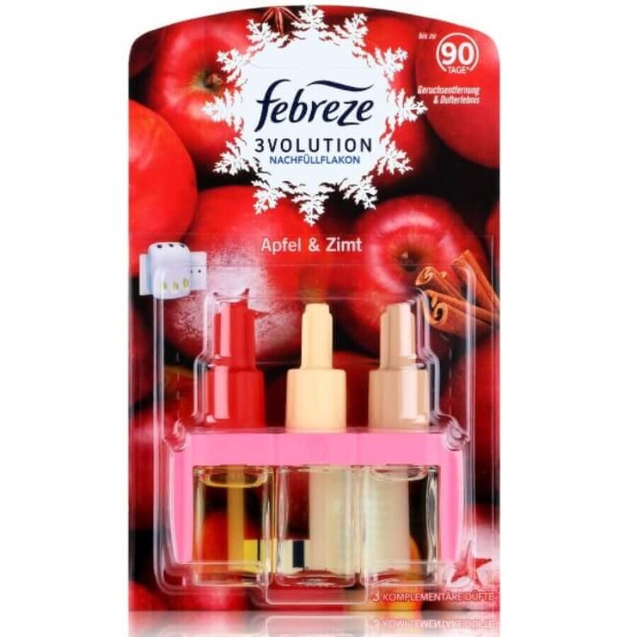 Febreze 3Volution, alcohol test insert, apple and cinnamon, 20ml