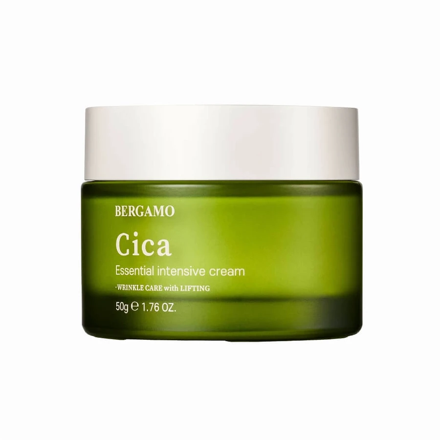 BERGAMO Cica Essencial Crema facial intensiva con rizo asiático, 50g