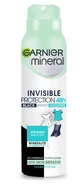 Garnier Invisible Protection Clean Cotton Antitranspirant, 150 ml