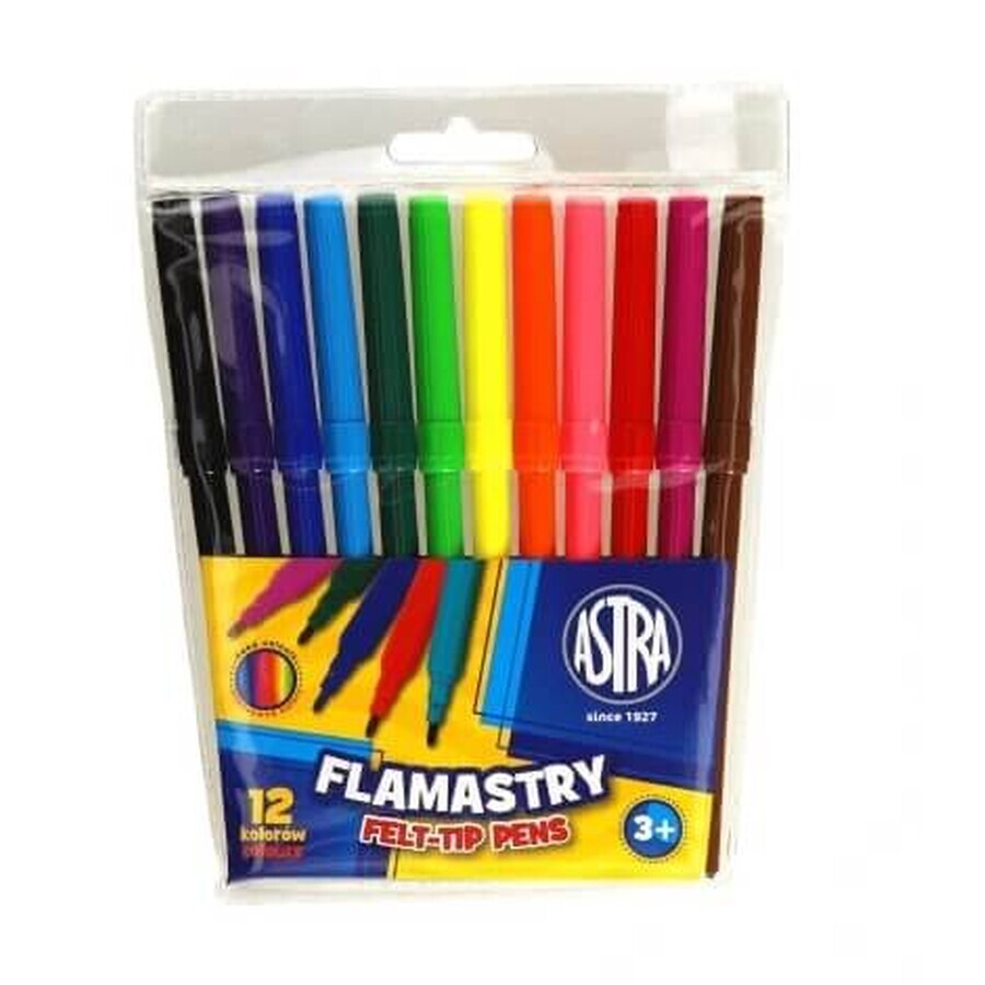 Astra, Marker, gemischte Farben, 12 Stück